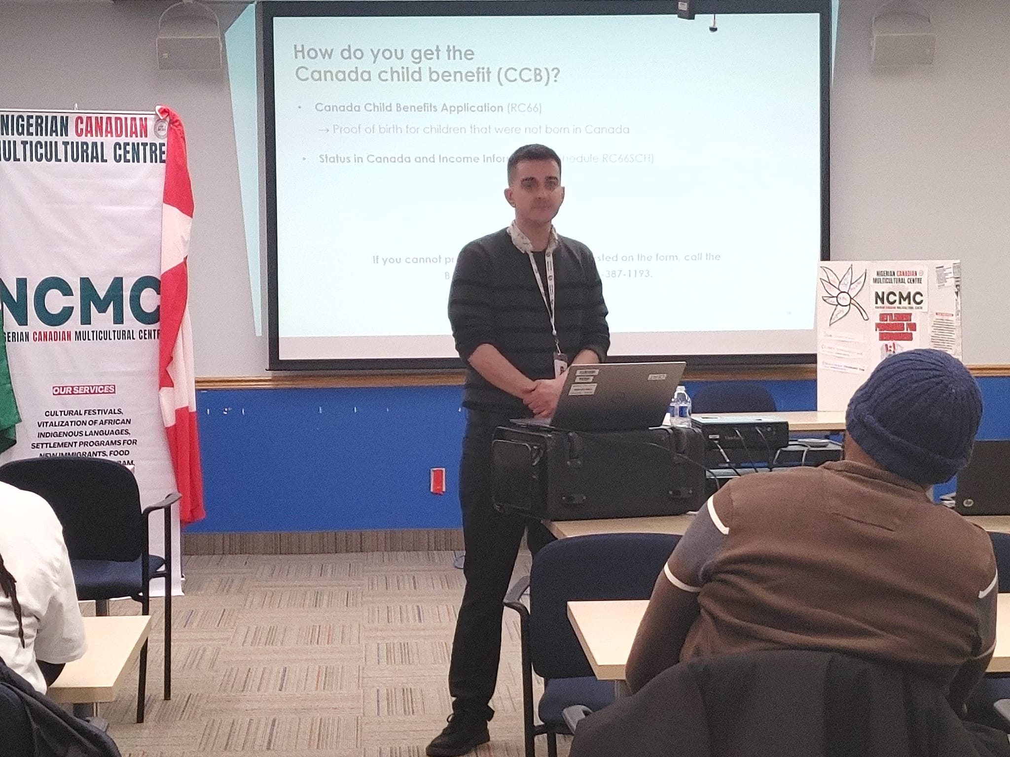 March 9th, 2024 Event, in Partnership with Canada Revenue Agency, Info Session for New Immigrants